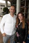 Amsterdam 12 juni 2019
Haringparty bij het Hilton hotel. Patrick Smit met collega