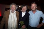Amsterdam 1 juli 2019
Uitreiking van de Johan Kaart Prijs aan Pierre Bokma in het deLamar theater. Pierre Bokma Gijs Scholten v Aschat en Chiem v Houweninge
