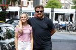 Amsterdam 19 juni 2019
Rene Froger gaat lunchen met zijn kleindochter Charlie