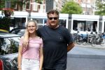 Amsterdam 19 juni 2019
Rene Froger gaat lunchen met zijn kleindochter Charlie
