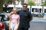 Amsterdam 19 juni 2019
Rene Froger gaat lunchen met zijn kleindochter Charlie