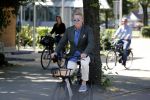 Amsterdam 28 juni 2019
Robert Kranenborg op de fiets in Amsterdam zuid.