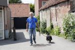 Sluis 6 juni 2019
Robert Weijers de ex partner van Rob Verlinden in zijn huisje in Sluis en met zijn hond en camper.
