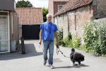Sluis 6 juni 2019
Robert Weijers de ex partner van Rob Verlinden in zijn huisje in Sluis en met zijn hond en camper.