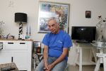 Sluis 6 juni 2019
Robert Weijers de ex partner van Rob Verlinden in zijn huisje in Sluis en met zijn hond en camper.