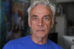 Sluis 6 juni 2019
Robert Weijers de ex partner van Rob Verlinden in zijn huisje in Sluis en met zijn hond en camper.