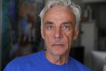 Sluis 6 juni 2019
Robert Weijers de ex partner van Rob Verlinden in zijn huisje in Sluis en met zijn hond en camper.