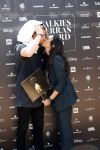 Amsterdam 6 juni 2019
Talkies terras awards bij harbour club. Romy Monteiro met vriend