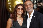 Amsterdam 6 juni 2019
Talkies terras awards bij de Harbour club . Ruud Gullit met zijn vriendin Karin de Rooij.