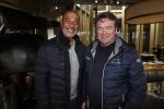 Amsterdam 8 juni 2019
Lunch met Bram Schot (CEO AUDI AG)  Ruud Gullit en PR man Ard v d Eijnde bij het W hotel.