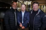 Amsterdam 8 juni 2019
Lunch met Bram Schot (CEO AUDI AG)  Ruud Gullit en PR man Ard v d Eijnde bij het W hotel.