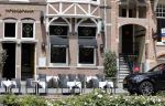 Amsterdam 1 juli 2020
Lege terassen bij the burger room van Gordon
