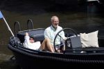 Amsterdam 20 juni 2020
Caroline Tensen met haar man op de boot op de grachten van AMsterdam