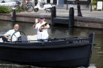 Amsterdam 20 juni 2020
Caroline Tensen met haar man op de boot op de grachten van AMsterdam
