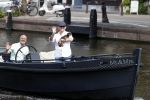 Amsterdam 20 juni 2020
Caroline Tensen met haar man op de boot op de grachten van AMsterdam