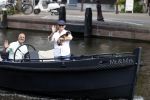 Amsterdam 20 juni 2020
Caroline Tensen met haar man op de boot op de grachten van AMsterdam