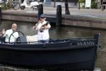 Amsterdam 20 juni 2020
Caroline Tensen met haar man op de boot op de grachten van AMsterdam