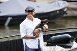Amsterdam 20 juni 2020
Caroline Tensen met haar man op de boot op de grachten van AMsterdam
