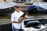 Amsterdam 20 juni 2020
Caroline Tensen met haar man op de boot op de grachten van AMsterdam
