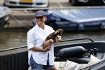 Amsterdam 20 juni 2020
Caroline Tensen met haar man op de boot op de grachten van AMsterdam