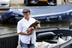 Amsterdam 20 juni 2020
Caroline Tensen met haar man op de boot op de grachten van AMsterdam