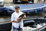 Amsterdam 20 juni 2020
Caroline Tensen met haar man op de boot op de grachten van AMsterdam