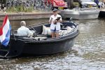 Amsterdam 20 juni 2020
Caroline Tensen met haar man op de boot op de grachten van AMsterdam