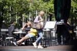 Amsterdam 28 juni 2020
Dionne Stax doet boodschappen op de utrechtsestraat.