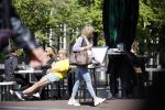 Amsterdam 28 juni 2020
Dionne Stax doet boodschappen op de utrechtsestraat.