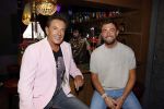 Amsterdam 14 juli 2020
Gerard Joling opent de gouden bitterbal (Cafe in Madame Tussaud)
Gerard met Rene Watzema