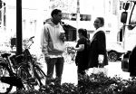 Amsterdam 3 juli 2020
Gregory v d Wiel en zijn vriendin Rose Bertram in Amsterdam zuid