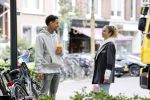 Amsterdam 3 juli 2020
Gregory v d Wiel en zijn vriendin Rose Bertram in Amsterdam zuid