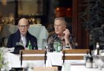 Amsterdam 17 juli 2020
Hans v Manen met zijn partner op terras