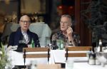 Amsterdam 17 juli 2020
Hans v Manen met zijn partner op terras