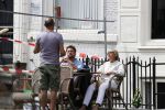 Amsterdam 28 juni 2020
Jan Hein Kuijpers met zijn vrouw Renate op terras