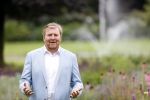 Den Haag  17 juli 2020
Koninklijk fotouurtje in de tuin van Huis ten Bosch . Vanwege corona was er veel minder pers uitgenodigd dan andere jaren. Aanwezig koning Willem Alexander Koningina Maxima en de prinsessen Amalia Alexia en Ariane .
