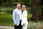 Den Haag  17 juli 2020
Koninklijk fotouurtje in de tuin van Huis ten Bosch . Vanwege corona was er veel minder pers uitgenodigd dan andere jaren. Aanwezig koning Willem Alexander Koningina Maxima en de prinsessen Amalia Alexia en Ariane .