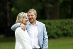 Den Haag  17 juli 2020
Koninklijk fotouurtje in de tuin van Huis ten Bosch . Vanwege corona was er veel minder pers uitgenodigd dan andere jaren. Aanwezig koning Willem Alexander Koningina Maxima en de prinsessen Amalia Alexia en Ariane .