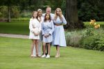 Den Haag  17 juli 2020
Koninklijk fotouurtje in de tuin van Huis ten Bosch . Vanwege corona was er veel minder pers uitgenodigd dan andere jaren. Aanwezig koning Willem Alexander Koningina Maxima en de prinsessen Amalia Alexia en Ariane .