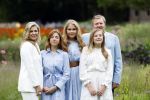 Den Haag  17 juli 2020
Koninklijk fotouurtje in de tuin van Huis ten Bosch . Vanwege corona was er veel minder pers uitgenodigd dan andere jaren. Aanwezig koning Willem Alexander Koningina Maxima en de prinsessen Amalia Alexia en Ariane .