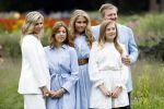 Den Haag  17 juli 2020
Koninklijk fotouurtje in de tuin van Huis ten Bosch . Vanwege corona was er veel minder pers uitgenodigd dan andere jaren. Aanwezig koning Willem Alexander Koningina Maxima en de prinsessen Amalia Alexia en Ariane .