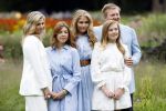 Den Haag  17 juli 2020
Koninklijk fotouurtje in de tuin van Huis ten Bosch . Vanwege corona was er veel minder pers uitgenodigd dan andere jaren. Aanwezig koning Willem Alexander Koningina Maxima en de prinsessen Amalia Alexia en Ariane .