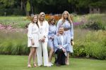Den Haag  17 juli 2020
Koninklijk fotouurtje in de tuin van Huis ten Bosch . Vanwege corona was er veel minder pers uitgenodigd dan andere jaren. Aanwezig koning Willem Alexander Koningina Maxima en de prinsessen Amalia Alexia en Ariane .
