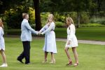 Den Haag  17 juli 2020
Koninklijk fotouurtje in de tuin van Huis ten Bosch . Vanwege corona was er veel minder pers uitgenodigd dan andere jaren. Aanwezig koning Willem Alexander Koningina Maxima en de prinsessen Amalia Alexia en Ariane .