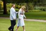 Den Haag  17 juli 2020
Koninklijk fotouurtje in de tuin van Huis ten Bosch . Vanwege corona was er veel minder pers uitgenodigd dan andere jaren. Aanwezig koning Willem Alexander Koningina Maxima en de prinsessen Amalia Alexia en Ariane .