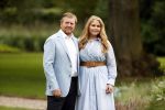 Den Haag  17 juli 2020
Koninklijk fotouurtje in de tuin van Huis ten Bosch . Vanwege corona was er veel minder pers uitgenodigd dan andere jaren. Aanwezig koning Willem Alexander Koningina Maxima en de prinsessen Amalia Alexia en Ariane .