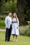 Den Haag  17 juli 2020
Koninklijk fotouurtje in de tuin van Huis ten Bosch . Vanwege corona was er veel minder pers uitgenodigd dan andere jaren. Aanwezig koning Willem Alexander Koningina Maxima en de prinsessen Amalia Alexia en Ariane .
