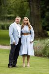Den Haag  17 juli 2020
Koninklijk fotouurtje in de tuin van Huis ten Bosch . Vanwege corona was er veel minder pers uitgenodigd dan andere jaren. Aanwezig koning Willem Alexander Koningina Maxima en de prinsessen Amalia Alexia en Ariane .