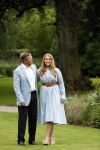 Den Haag  17 juli 2020
Koninklijk fotouurtje in de tuin van Huis ten Bosch . Vanwege corona was er veel minder pers uitgenodigd dan andere jaren. Aanwezig koning Willem Alexander Koningina Maxima en de prinsessen Amalia Alexia en Ariane .