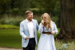 Den Haag  17 juli 2020
Koninklijk fotouurtje in de tuin van Huis ten Bosch . Vanwege corona was er veel minder pers uitgenodigd dan andere jaren. Aanwezig koning Willem Alexander Koningina Maxima en de prinsessen Amalia Alexia en Ariane .